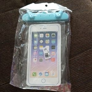 Waterproof cell phone holder